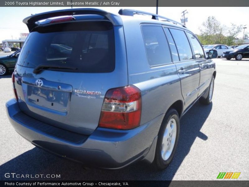 Bluestone Metallic / Ash Gray 2006 Toyota Highlander Limited