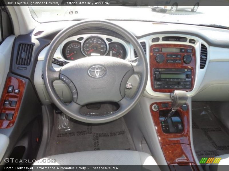 Bluestone Metallic / Ash Gray 2006 Toyota Highlander Limited