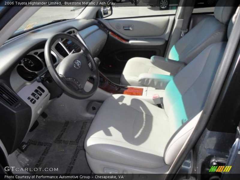 Bluestone Metallic / Ash Gray 2006 Toyota Highlander Limited