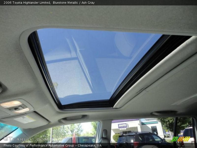 Bluestone Metallic / Ash Gray 2006 Toyota Highlander Limited