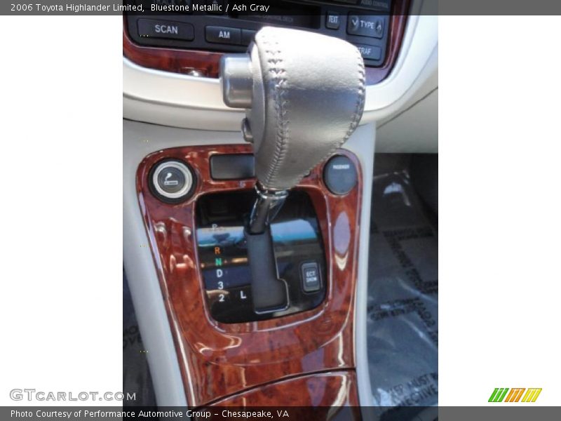 Bluestone Metallic / Ash Gray 2006 Toyota Highlander Limited