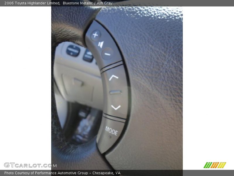 Bluestone Metallic / Ash Gray 2006 Toyota Highlander Limited