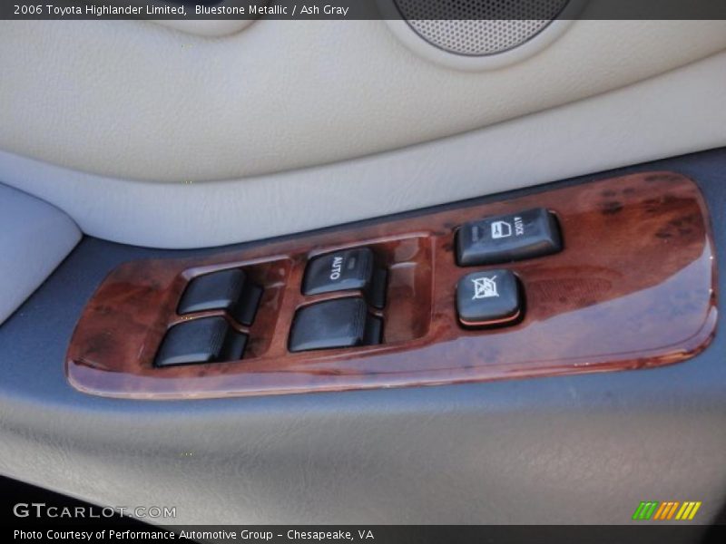 Bluestone Metallic / Ash Gray 2006 Toyota Highlander Limited