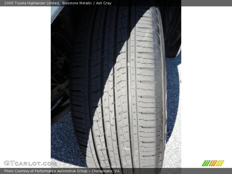 Bluestone Metallic / Ash Gray 2006 Toyota Highlander Limited