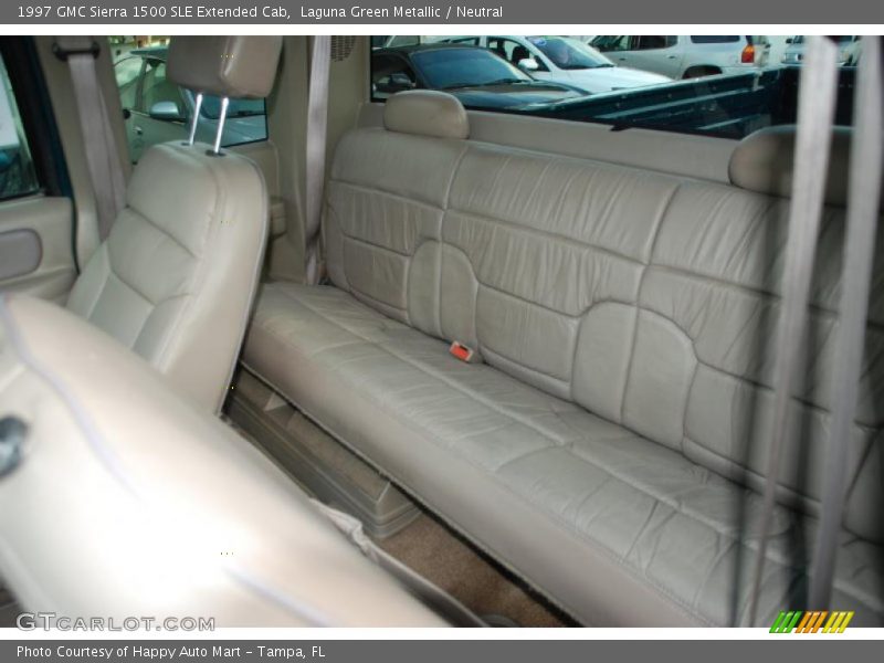 Laguna Green Metallic / Neutral 1997 GMC Sierra 1500 SLE Extended Cab