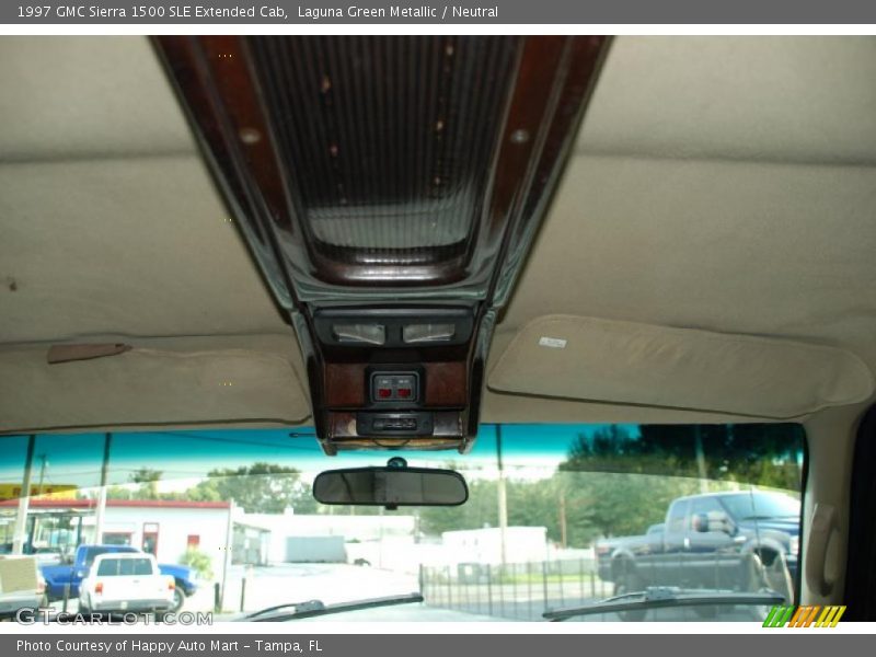 Laguna Green Metallic / Neutral 1997 GMC Sierra 1500 SLE Extended Cab