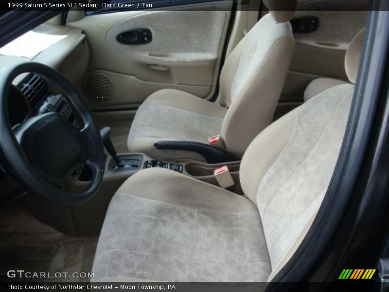 Dark Green / Tan 1999 Saturn S Series SL2 Sedan
