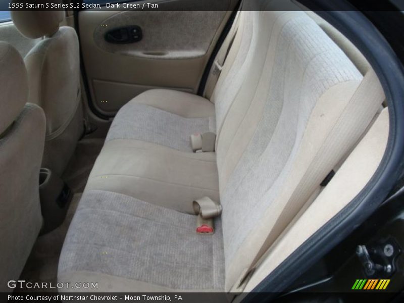 Dark Green / Tan 1999 Saturn S Series SL2 Sedan