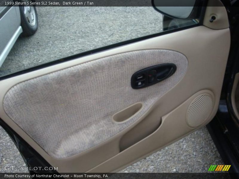 Dark Green / Tan 1999 Saturn S Series SL2 Sedan