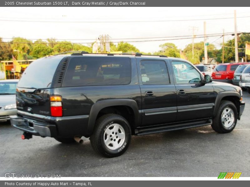 Dark Gray Metallic / Gray/Dark Charcoal 2005 Chevrolet Suburban 1500 LT