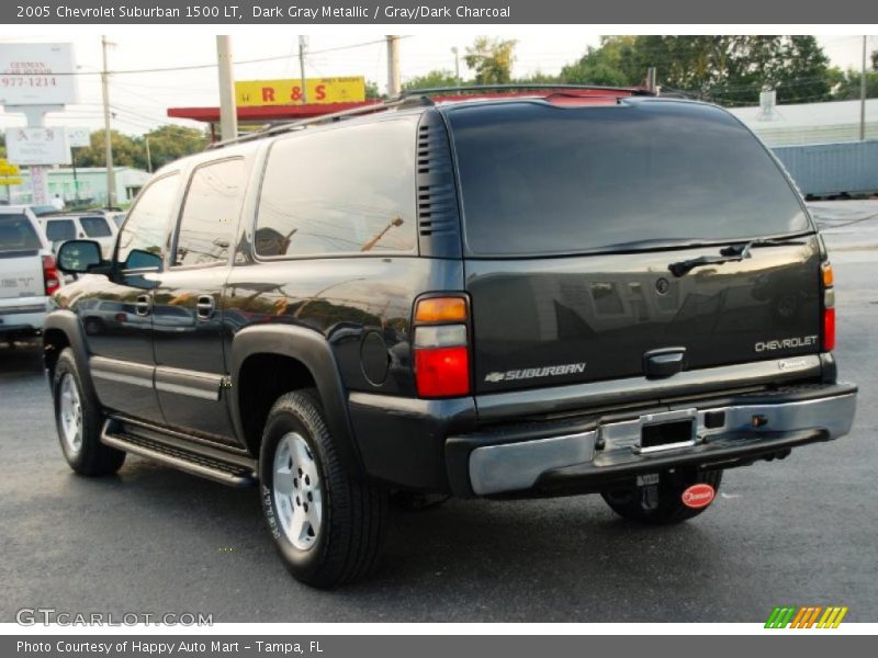 Dark Gray Metallic / Gray/Dark Charcoal 2005 Chevrolet Suburban 1500 LT