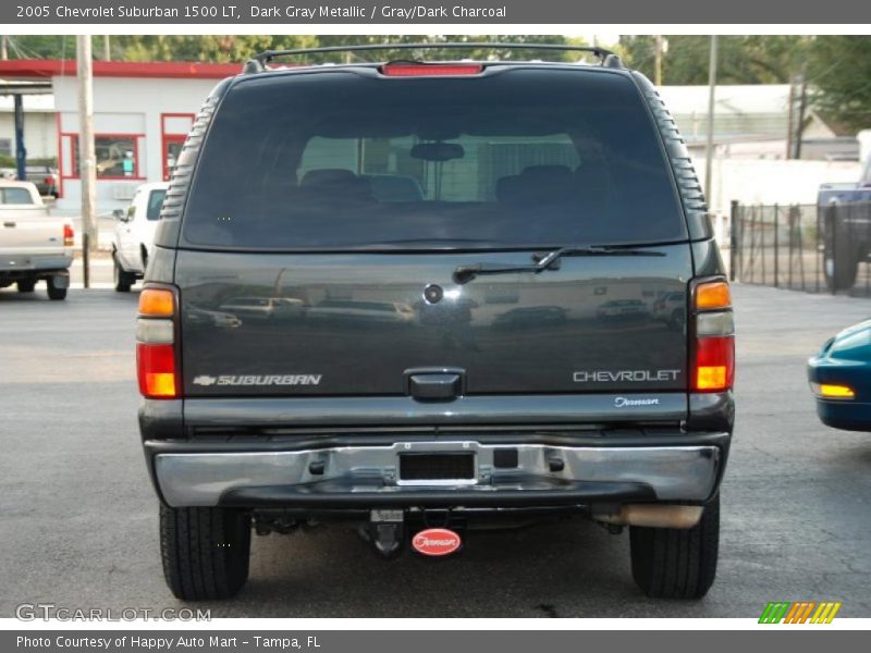 Dark Gray Metallic / Gray/Dark Charcoal 2005 Chevrolet Suburban 1500 LT