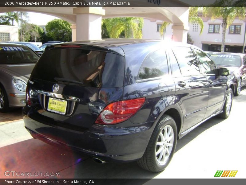 Capri Blue Metallic / Macadamia 2006 Mercedes-Benz R 350 4Matic