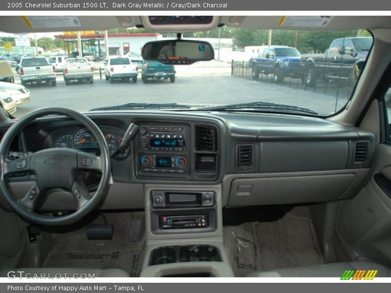 Dark Gray Metallic / Gray/Dark Charcoal 2005 Chevrolet Suburban 1500 LT