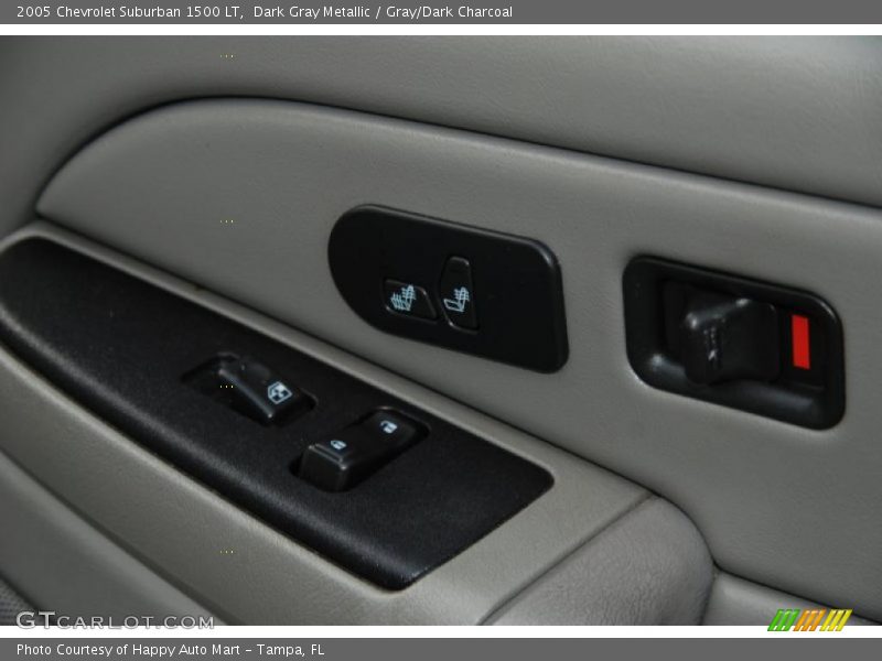 Dark Gray Metallic / Gray/Dark Charcoal 2005 Chevrolet Suburban 1500 LT