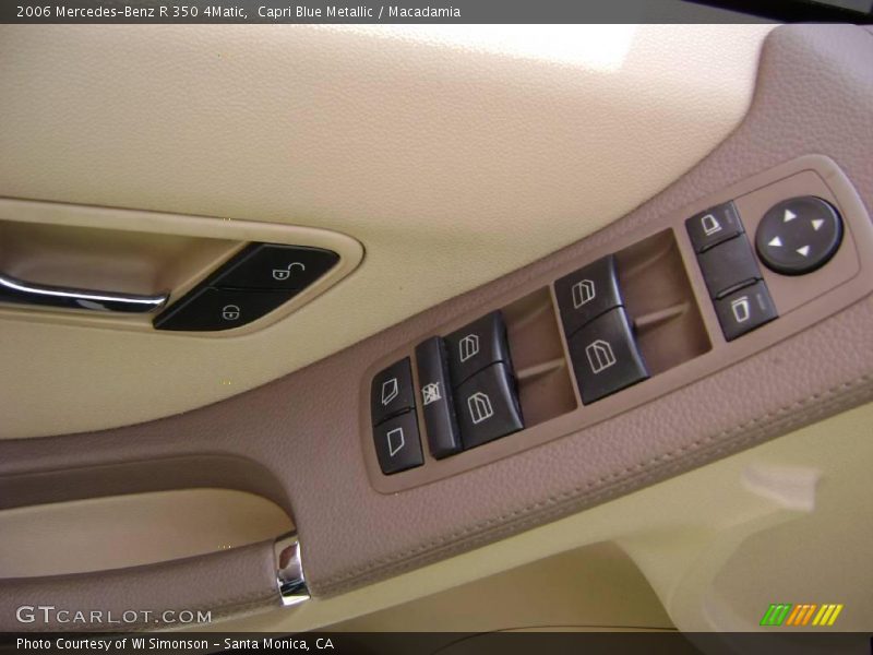 Capri Blue Metallic / Macadamia 2006 Mercedes-Benz R 350 4Matic