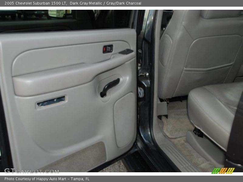 Dark Gray Metallic / Gray/Dark Charcoal 2005 Chevrolet Suburban 1500 LT