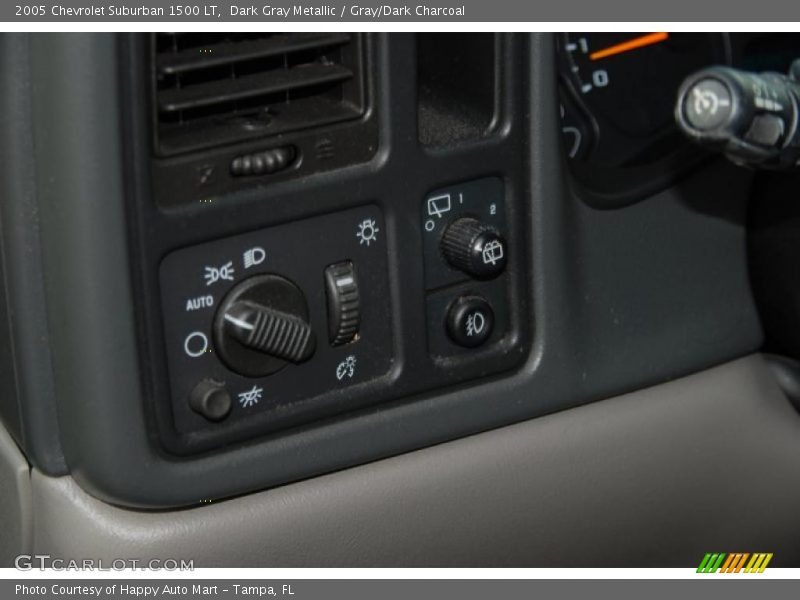 Dark Gray Metallic / Gray/Dark Charcoal 2005 Chevrolet Suburban 1500 LT