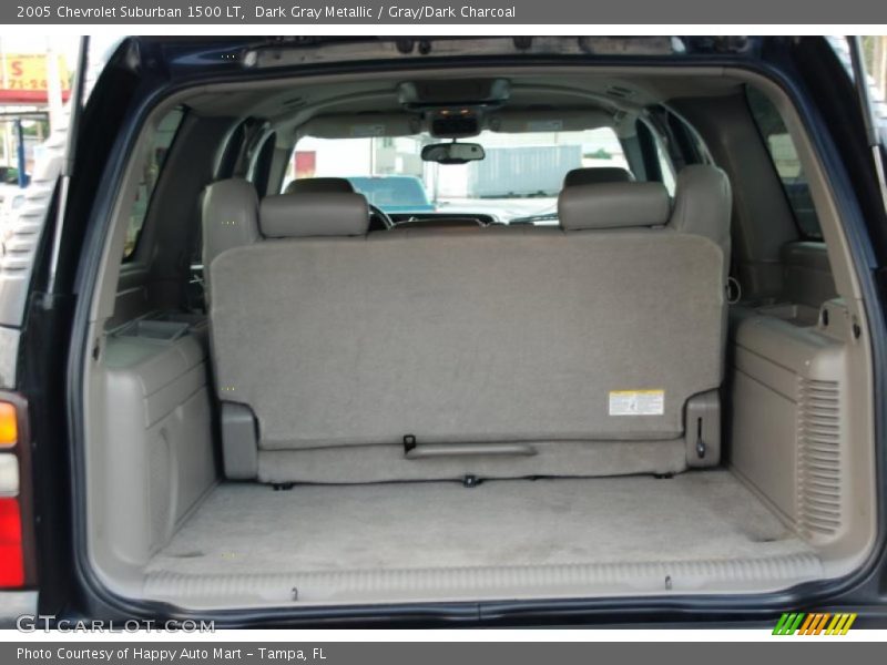 Dark Gray Metallic / Gray/Dark Charcoal 2005 Chevrolet Suburban 1500 LT