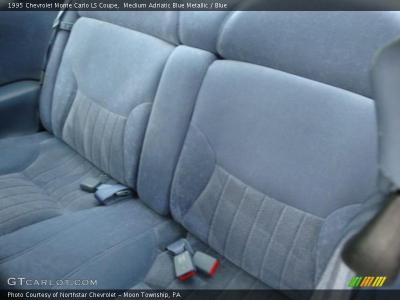 Medium Adriatic Blue Metallic / Blue 1995 Chevrolet Monte Carlo LS Coupe