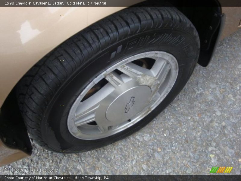Gold Metallic / Neutral 1998 Chevrolet Cavalier LS Sedan