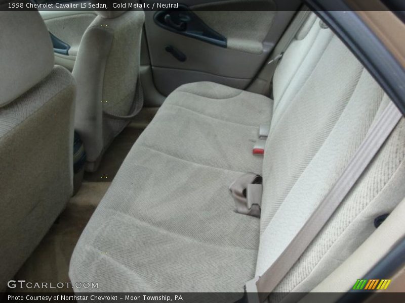 Gold Metallic / Neutral 1998 Chevrolet Cavalier LS Sedan