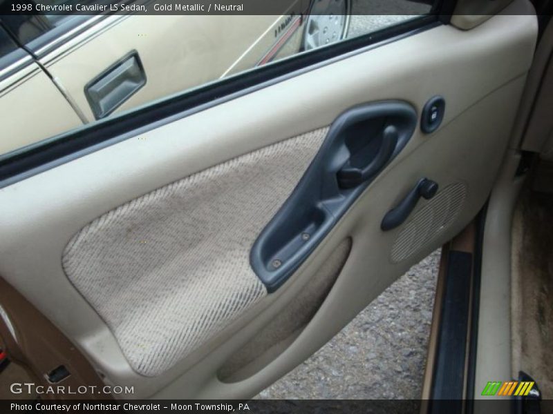 Gold Metallic / Neutral 1998 Chevrolet Cavalier LS Sedan