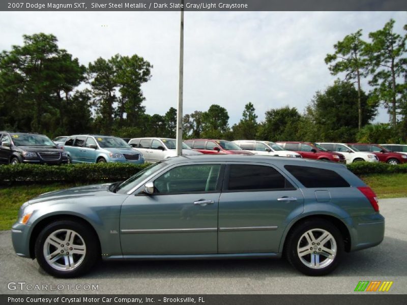 Silver Steel Metallic / Dark Slate Gray/Light Graystone 2007 Dodge Magnum SXT