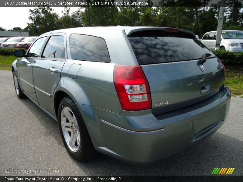 Silver Steel Metallic / Dark Slate Gray/Light Graystone 2007 Dodge Magnum SXT