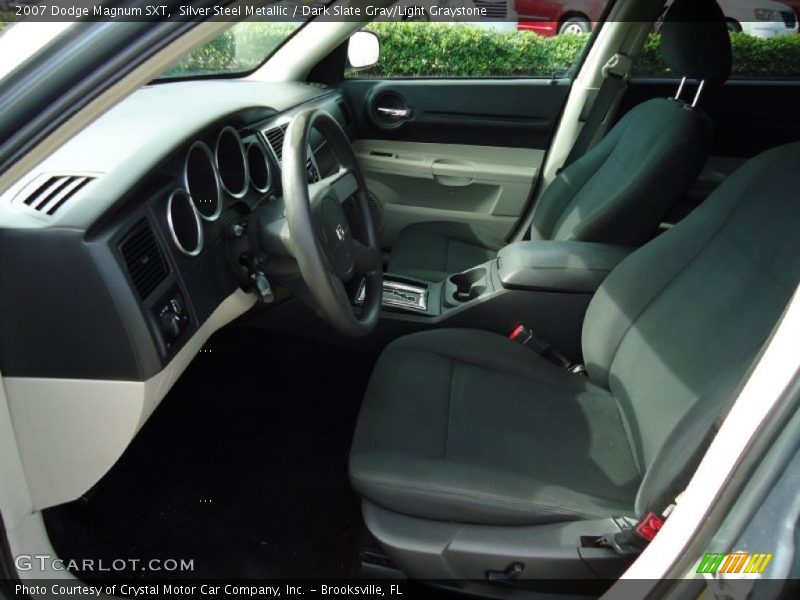 Silver Steel Metallic / Dark Slate Gray/Light Graystone 2007 Dodge Magnum SXT