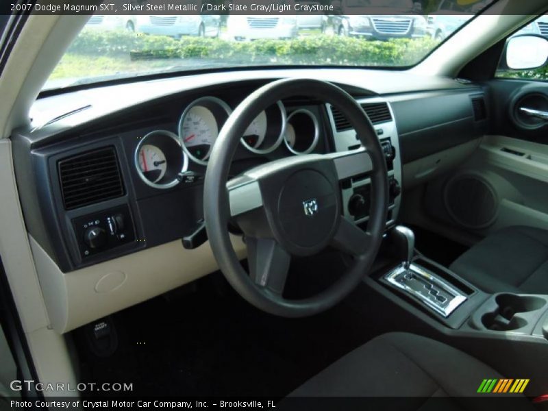 Silver Steel Metallic / Dark Slate Gray/Light Graystone 2007 Dodge Magnum SXT