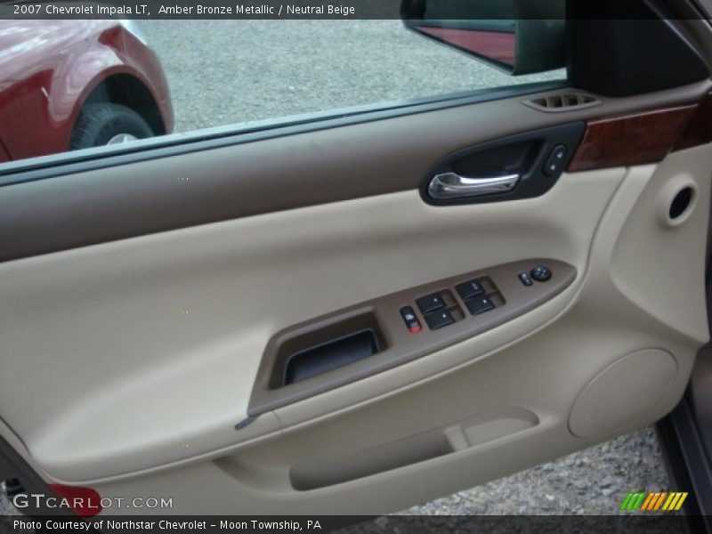 Amber Bronze Metallic / Neutral Beige 2007 Chevrolet Impala LT