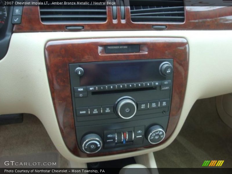Amber Bronze Metallic / Neutral Beige 2007 Chevrolet Impala LT