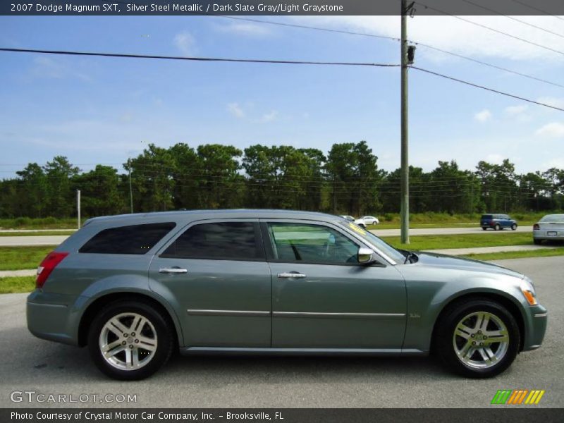 Silver Steel Metallic / Dark Slate Gray/Light Graystone 2007 Dodge Magnum SXT