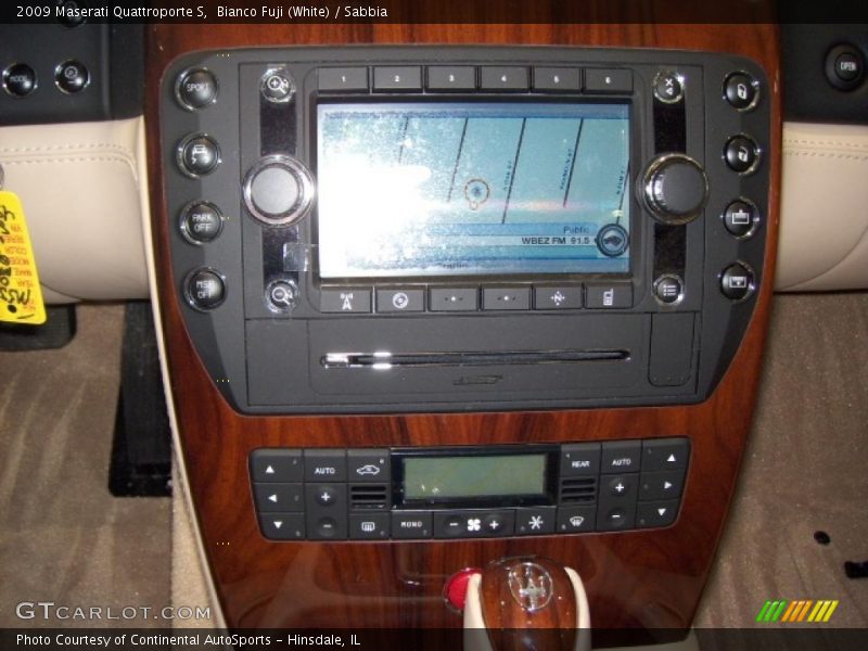 Bianco Fuji (White) / Sabbia 2009 Maserati Quattroporte S
