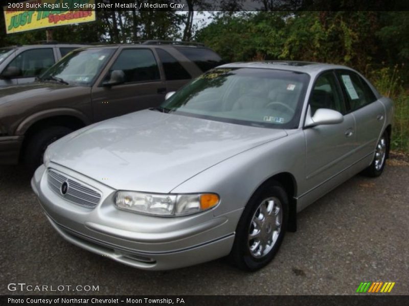 Sterling Silver Metallic / Medium Gray 2003 Buick Regal LS