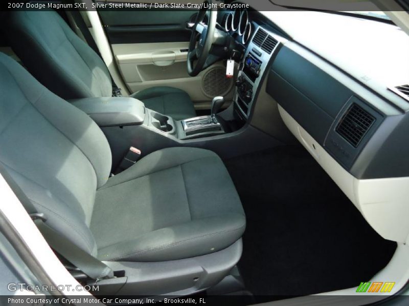 Silver Steel Metallic / Dark Slate Gray/Light Graystone 2007 Dodge Magnum SXT