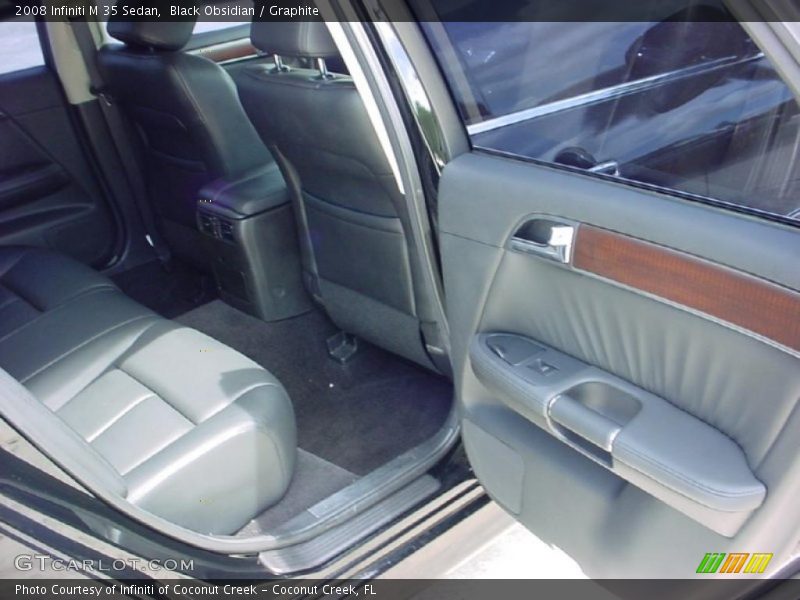 Black Obsidian / Graphite 2008 Infiniti M 35 Sedan