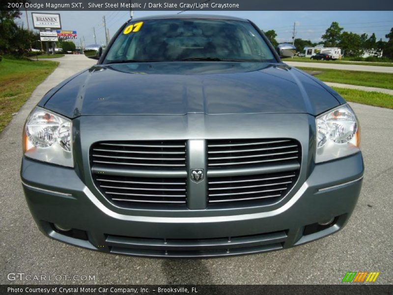 Silver Steel Metallic / Dark Slate Gray/Light Graystone 2007 Dodge Magnum SXT
