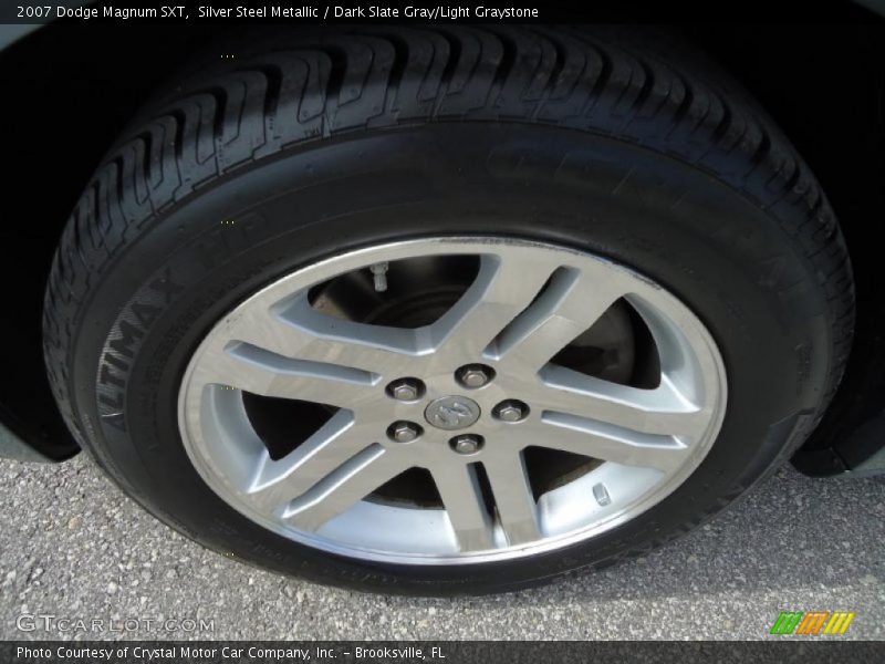 Silver Steel Metallic / Dark Slate Gray/Light Graystone 2007 Dodge Magnum SXT