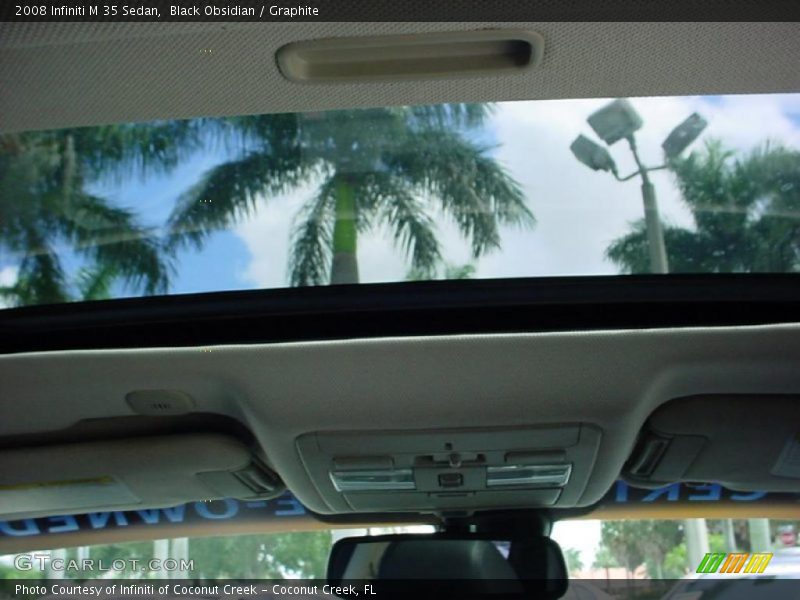 Black Obsidian / Graphite 2008 Infiniti M 35 Sedan