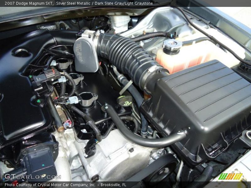 Silver Steel Metallic / Dark Slate Gray/Light Graystone 2007 Dodge Magnum SXT