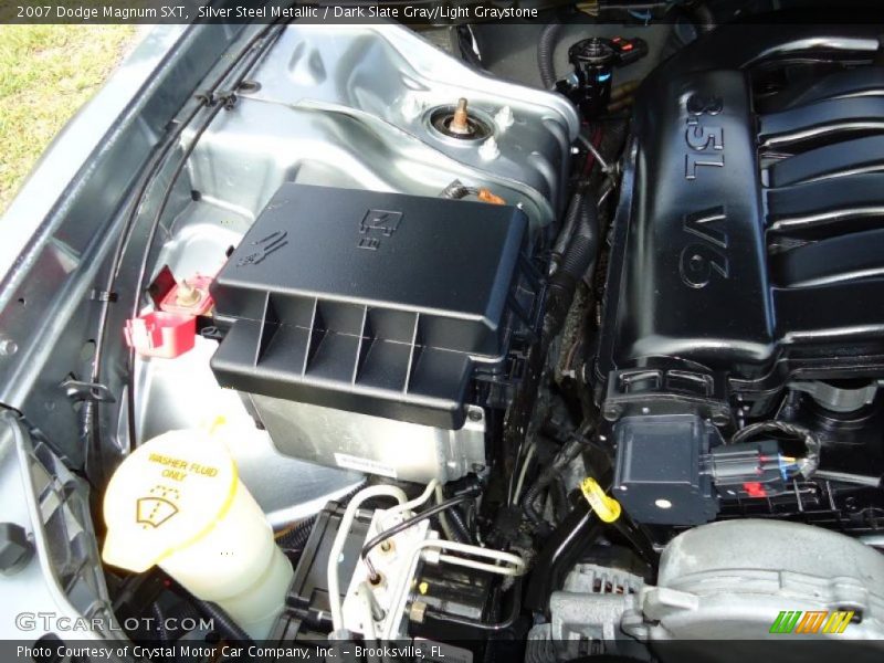 Silver Steel Metallic / Dark Slate Gray/Light Graystone 2007 Dodge Magnum SXT