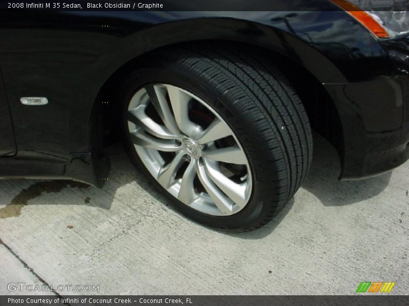 Black Obsidian / Graphite 2008 Infiniti M 35 Sedan