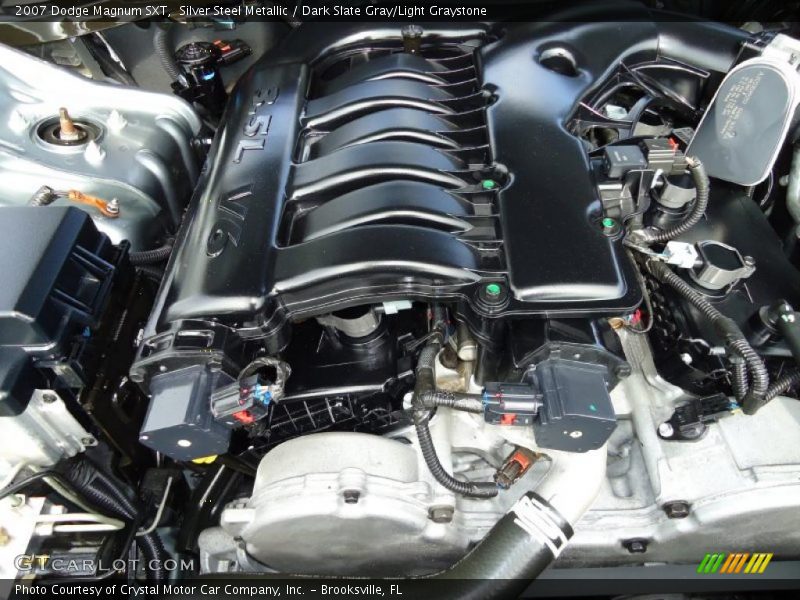 Silver Steel Metallic / Dark Slate Gray/Light Graystone 2007 Dodge Magnum SXT