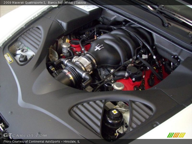 Bianco Fuji (White) / Sabbia 2009 Maserati Quattroporte S