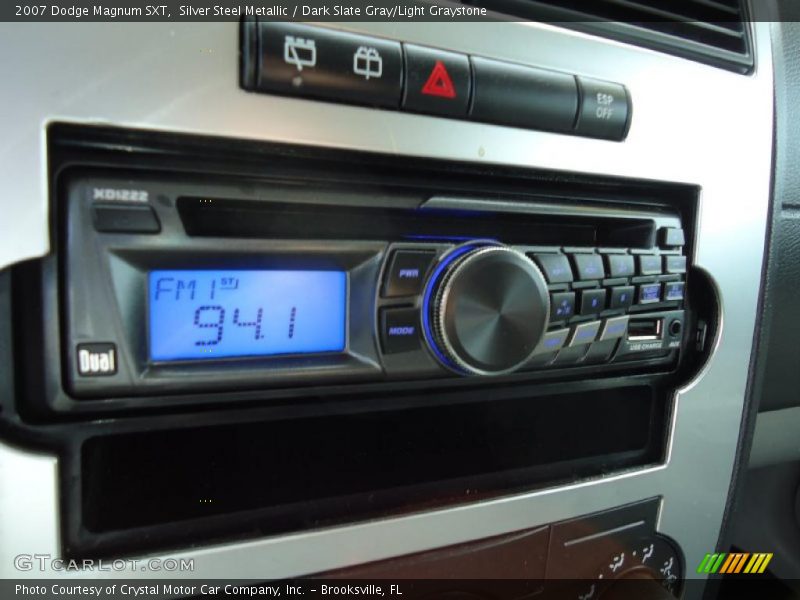 Silver Steel Metallic / Dark Slate Gray/Light Graystone 2007 Dodge Magnum SXT