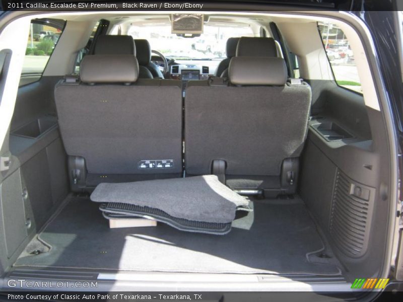 Black Raven / Ebony/Ebony 2011 Cadillac Escalade ESV Premium