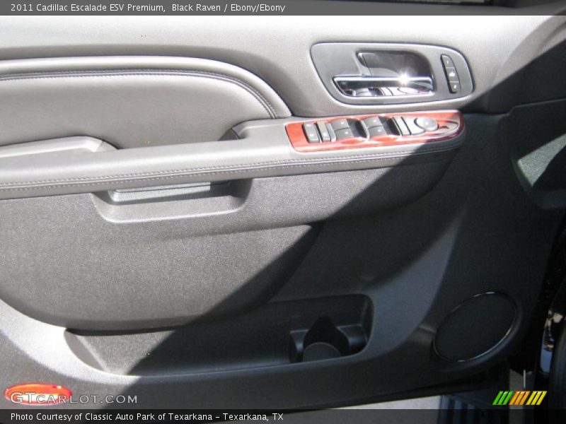 Black Raven / Ebony/Ebony 2011 Cadillac Escalade ESV Premium