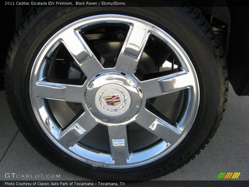 Black Raven / Ebony/Ebony 2011 Cadillac Escalade ESV Premium